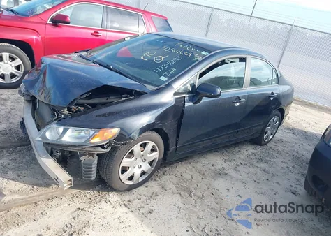 2008 Honda Civic Lx from USA, damaged, VIN 1HGFA16598L097422